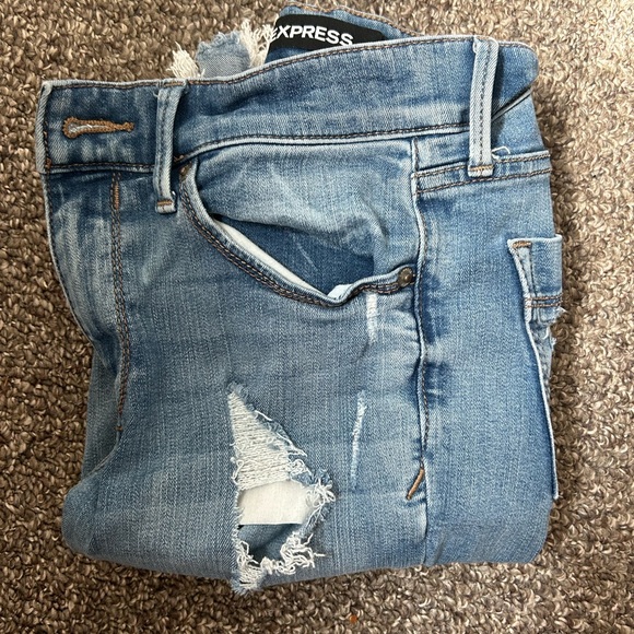 Express Ankle Jegging Mid Rise - Picture 3 of 5